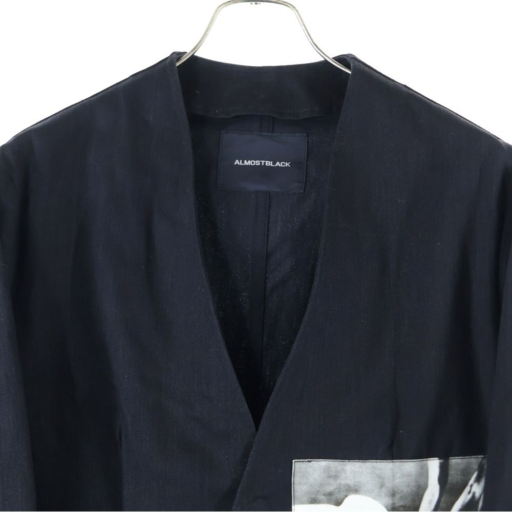 ALMOSTBLACK 22AW WOVEN JACKET