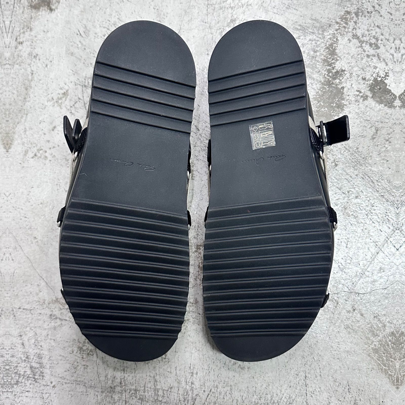 未使用品 Rick Owens MEGALACED MULE メガレースミュール
