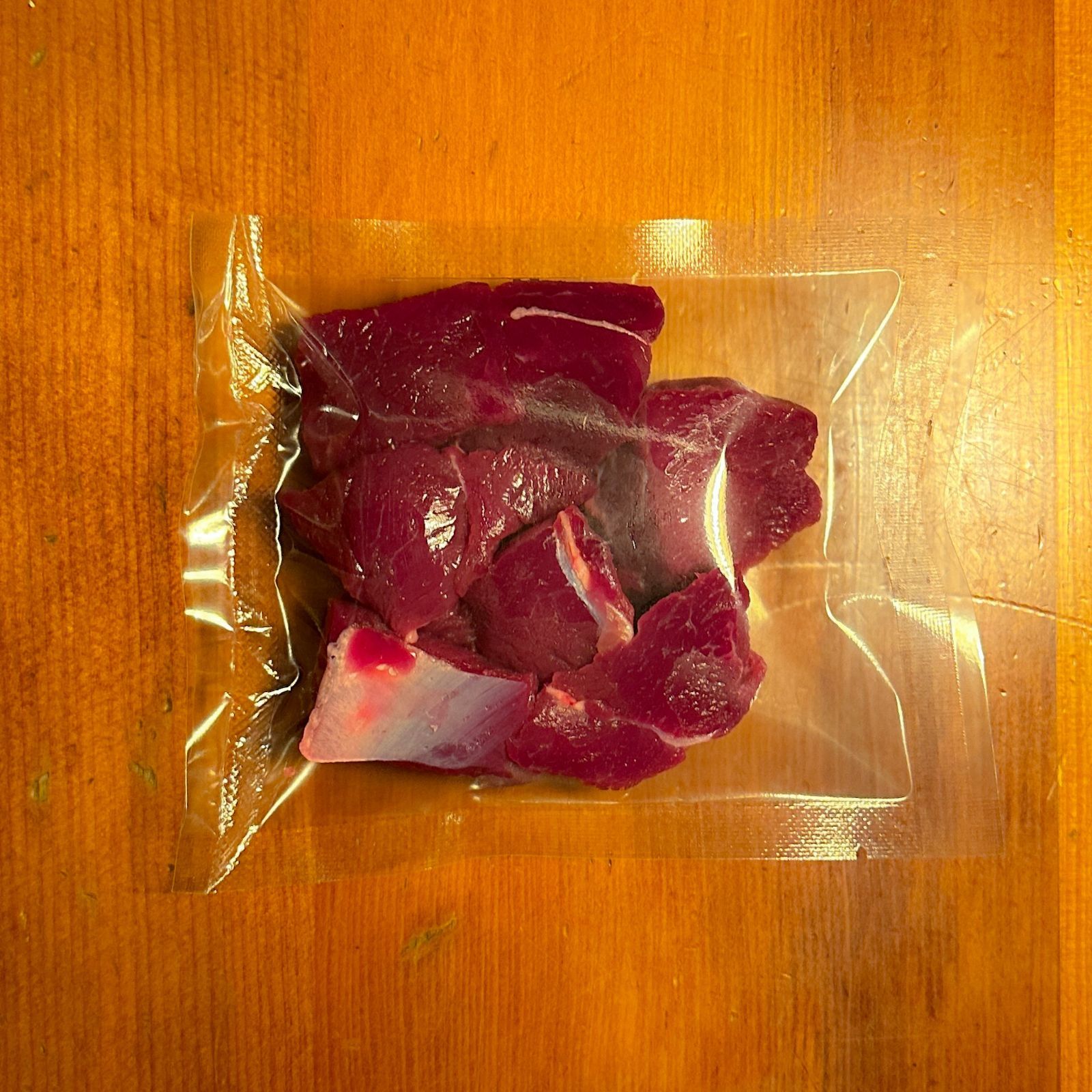 鹿生肉 犬用 ぶつ切り 500g ×18 冷凍発送 鹿生肉 犬用 ぶつ切り 500g