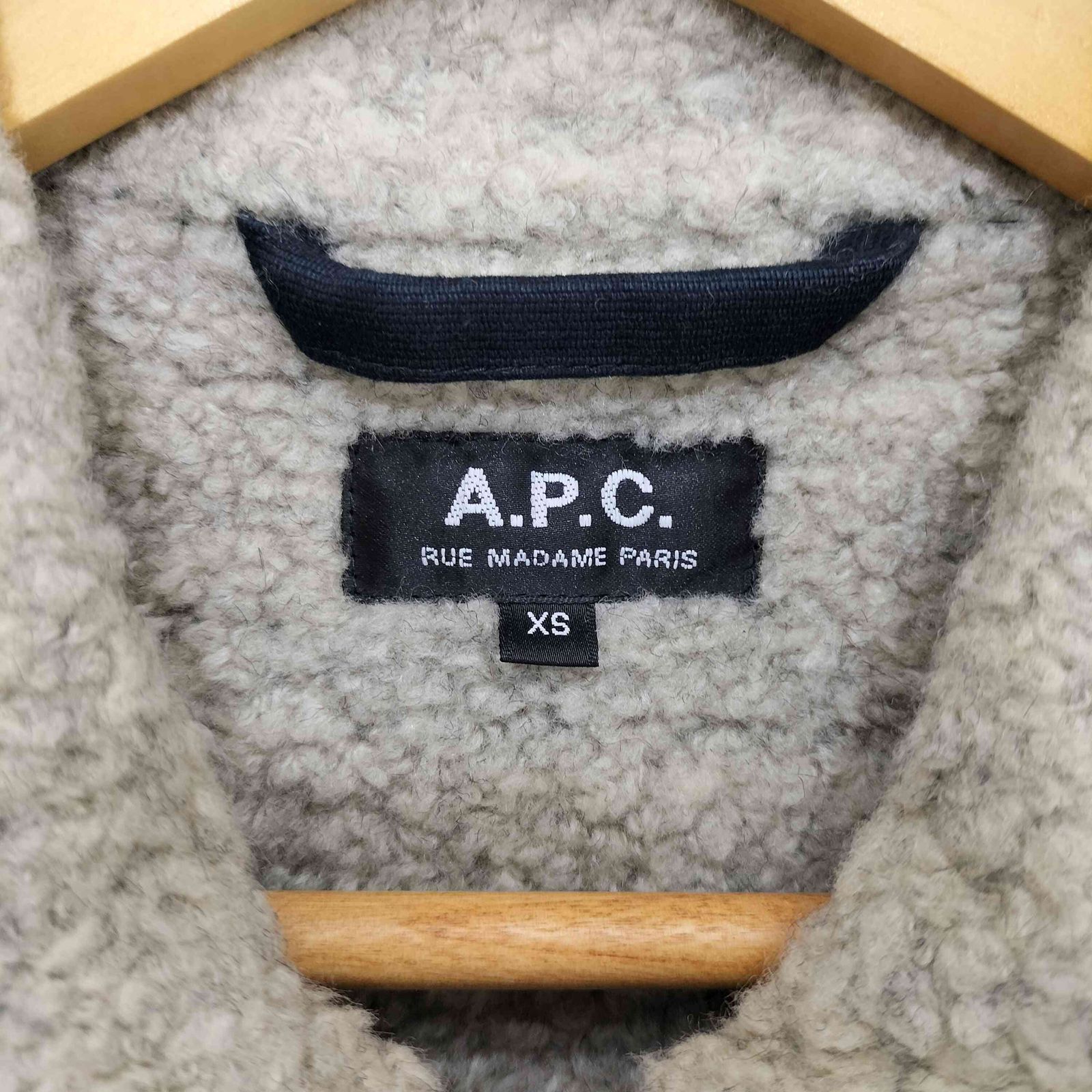 アーペーセー A.P.C. ボアデッキジャケット メンズ import：XS - メルカリ