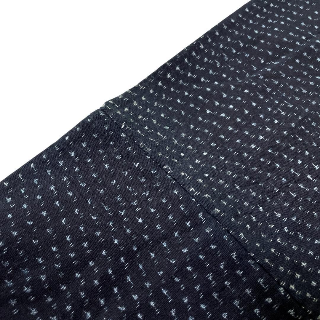 濃藍 ビンテージ着物