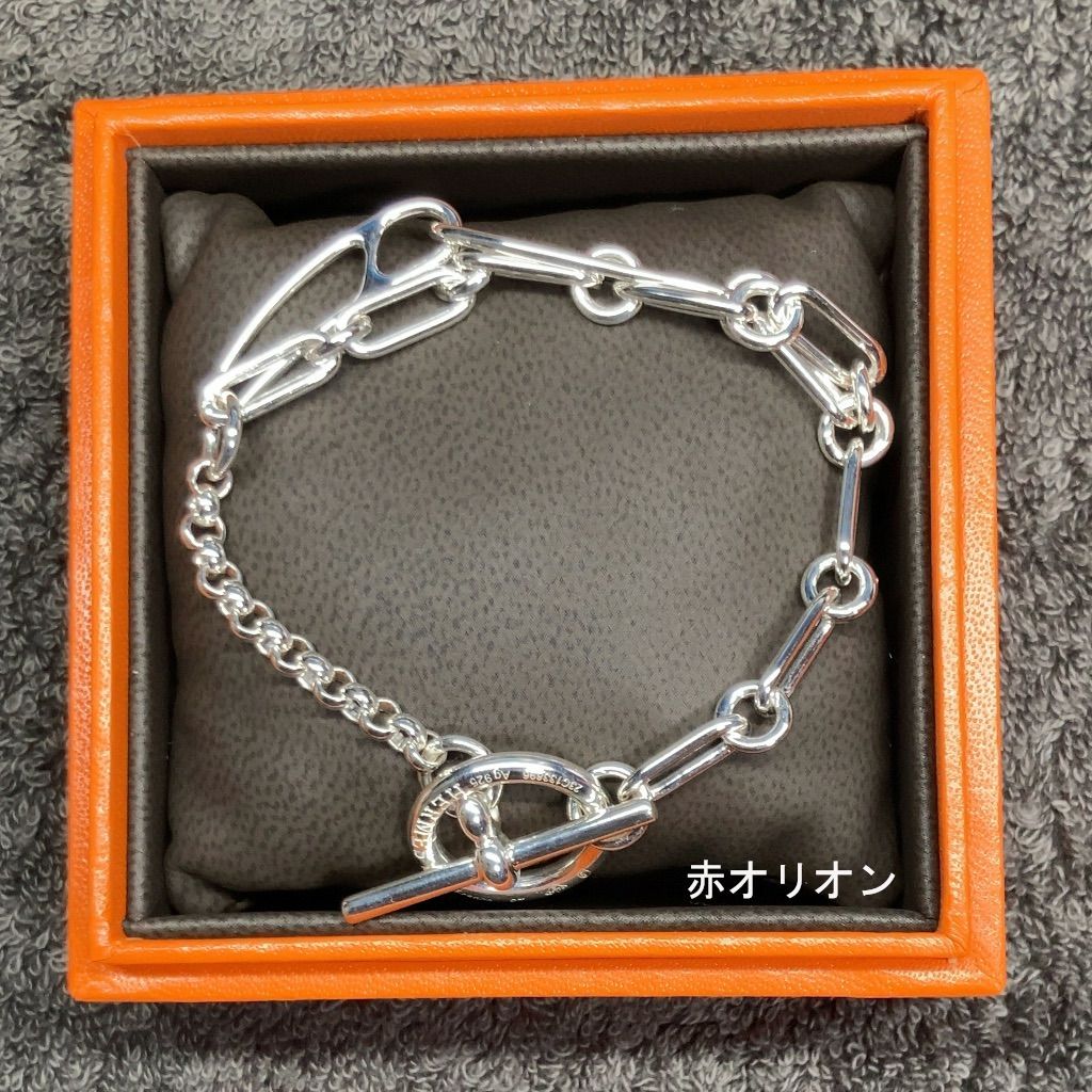 HERMES エルメス ブレスレット シェーヌ ダンクル パンク ＳＴ