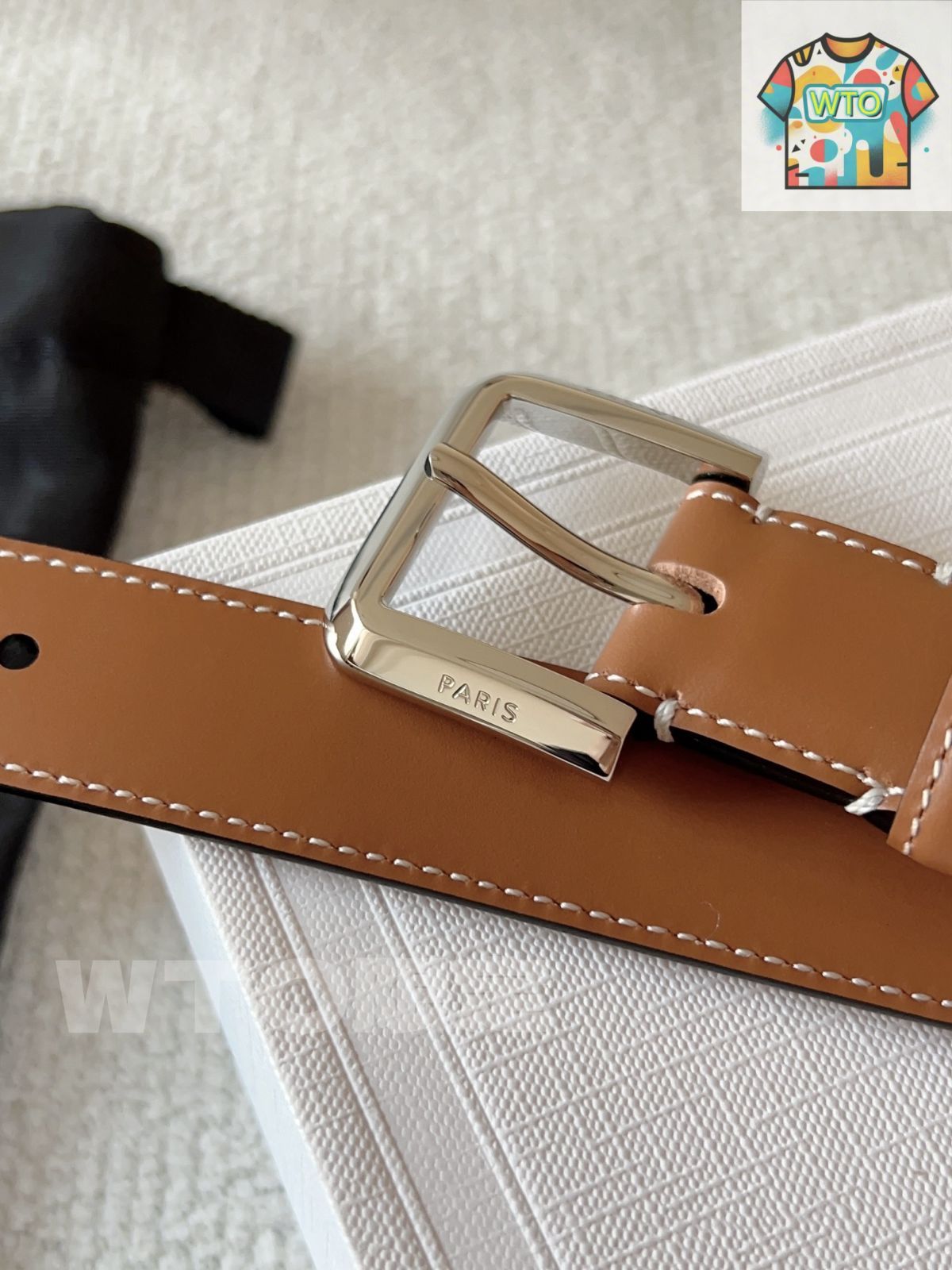 今日特価】CELINE ELEGANT CHARM TAURILLON レザーベルト-2
