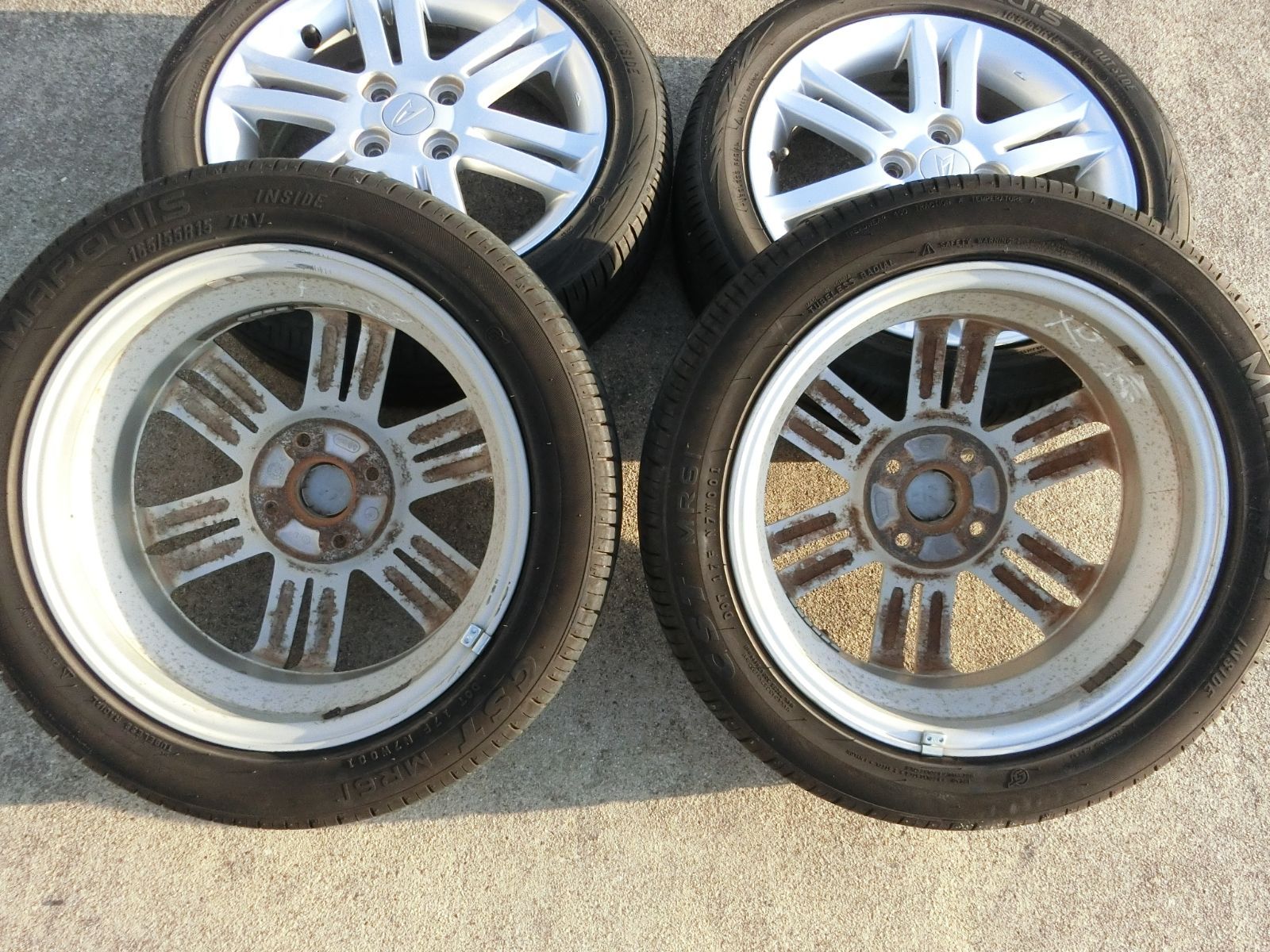 ダイハツ純正 アルミホイール 15×4.5J +45 15 インチ 4本セット。 15