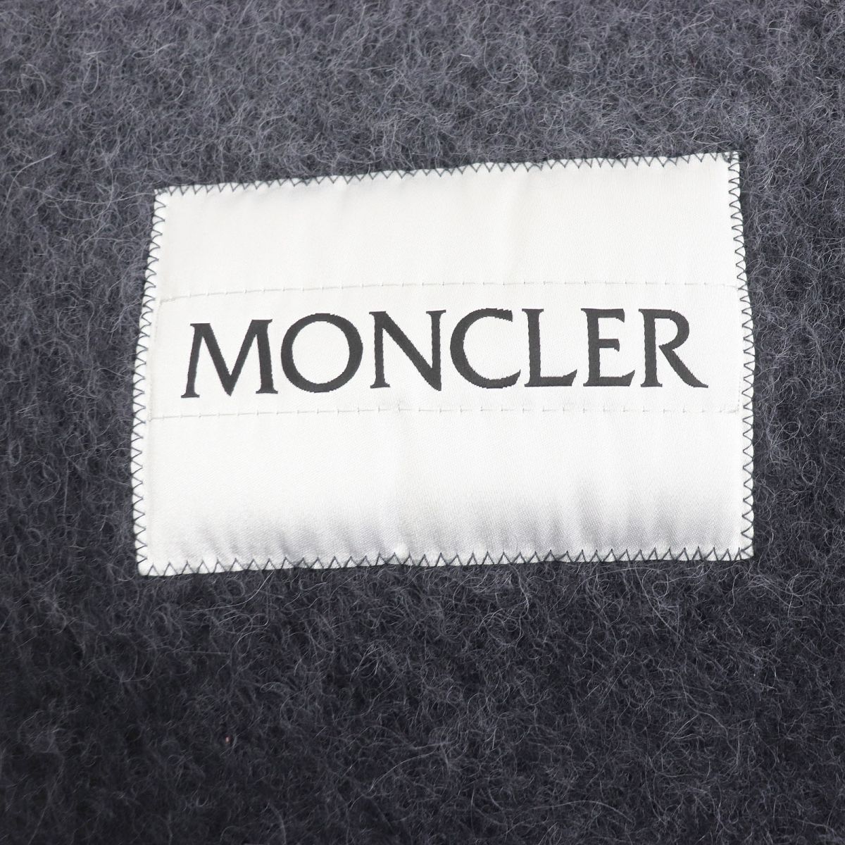 極美品□2021年製 MONCLER/モンクレール SCAFF モヘア・アルパカ混