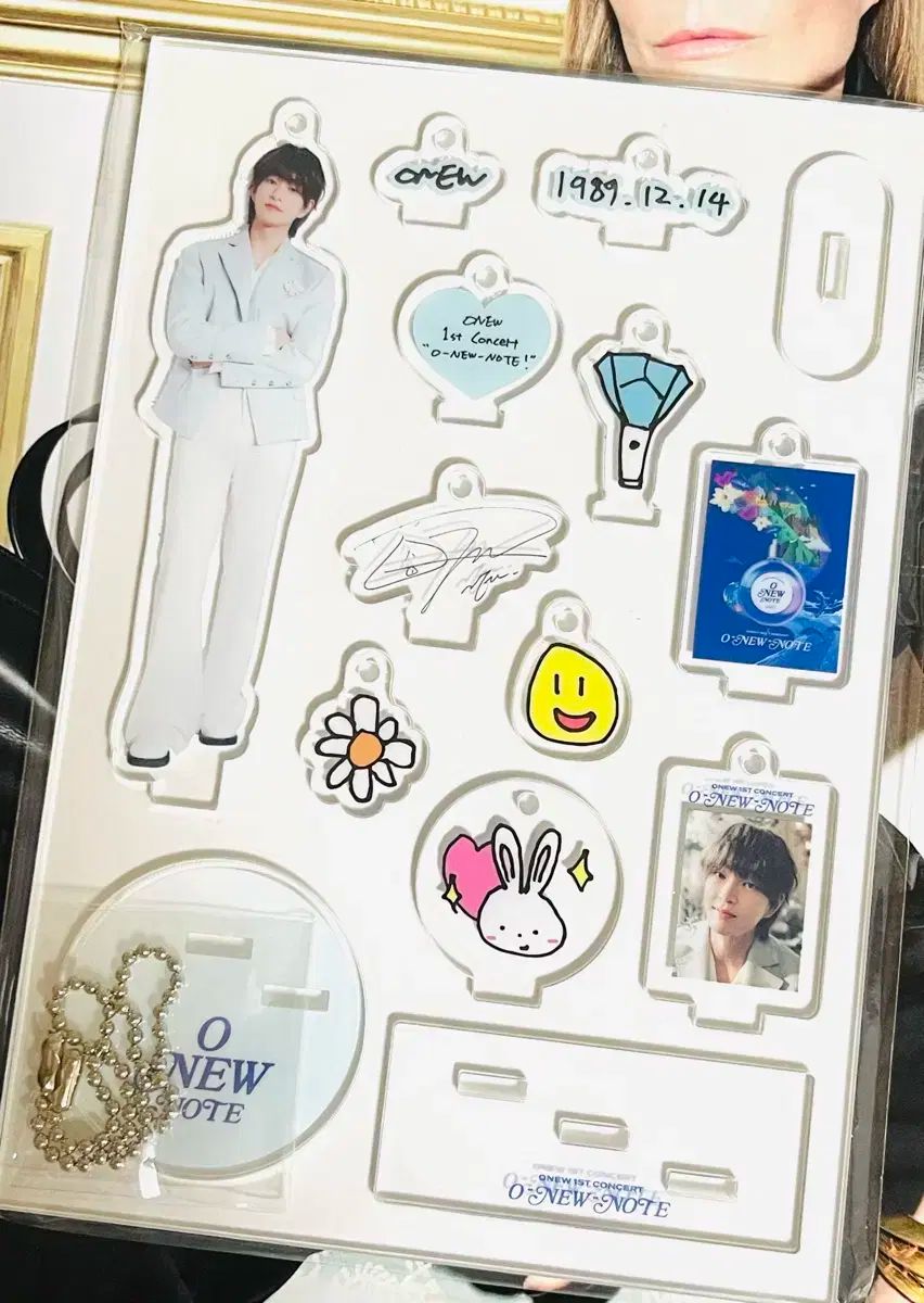 SHINee(シャイニー) オンユ(ONEW) オンユノート アクリル スタンド キーリング SET セット
