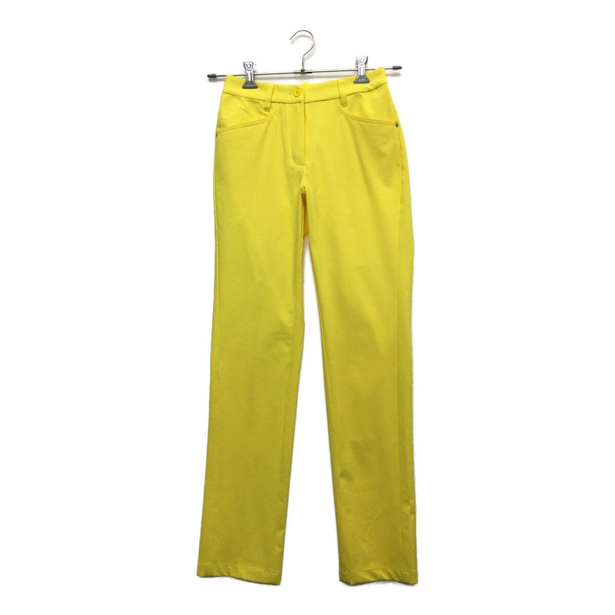 中古 レディース マンシングウェア Munsing wear パンツ S 黄色 イエロー