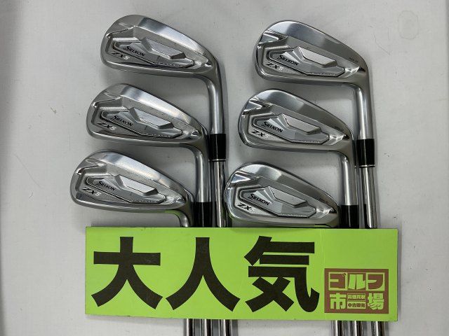 売り切れ 中古】アイアンセット ダンロップ 【大人気】スリクソンZX5 Mk II