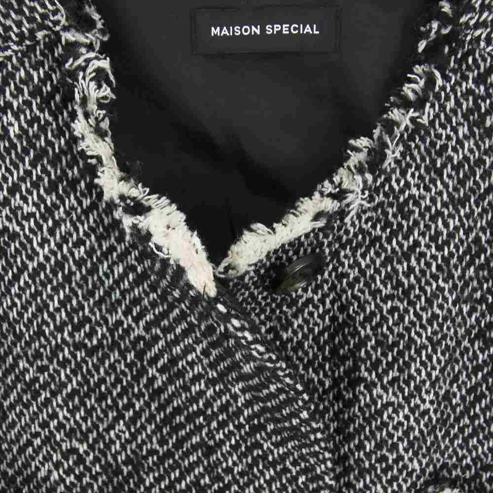 メゾンスペシャル MAISON SPECIAL 21222115101 Tweed Vest ツイード