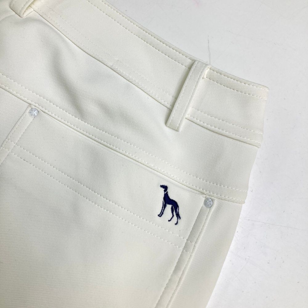サイズ：40 ADABAT アダバット ストレッチロングパンツ ホワイト