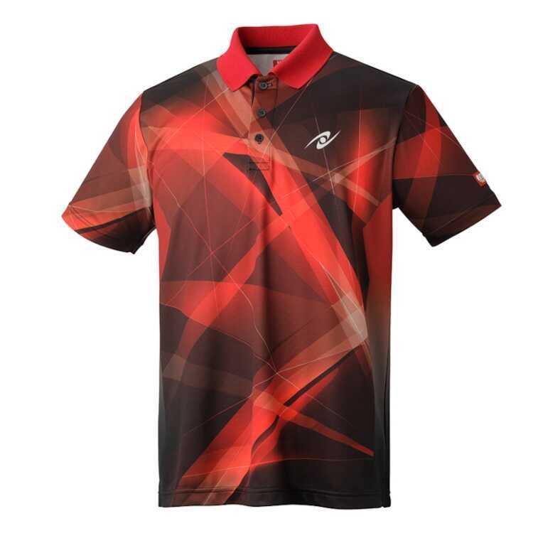 ニッタク ブレクルシャツ(ユニセックス) M レッド #NW-2210-20 BREKLE SHIRT NITTAKU 新品 未使用