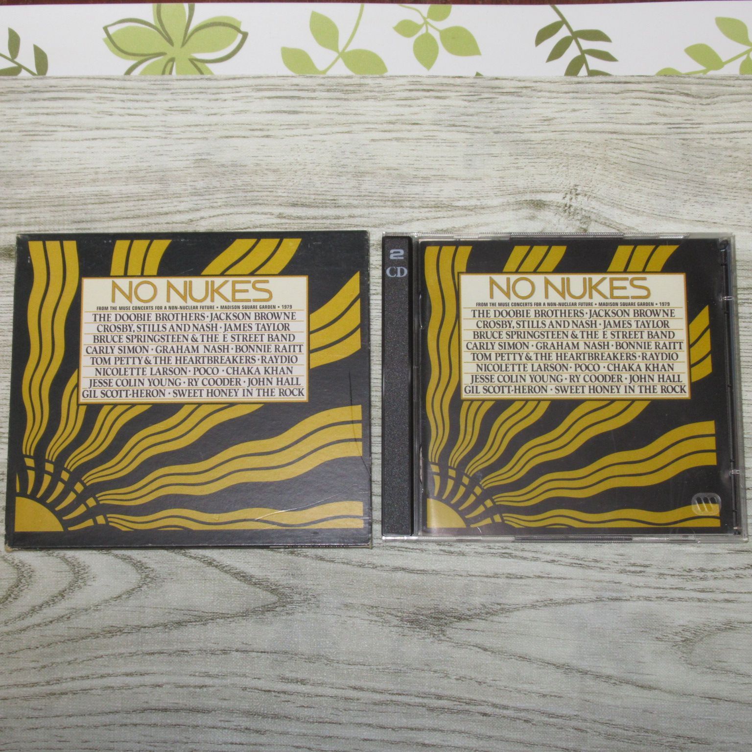 CD NO NUKES THE MUSE CONCERTS FOR A NOW-NUCLEAR FUTURE 外ケース付 
