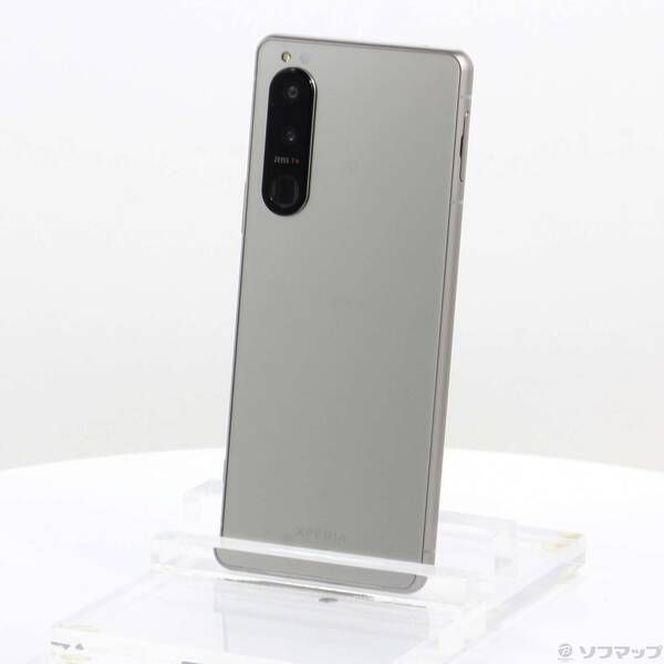 中古品〕 Xperia 5 III 128GB フロストシルバー SOG05 au SIM