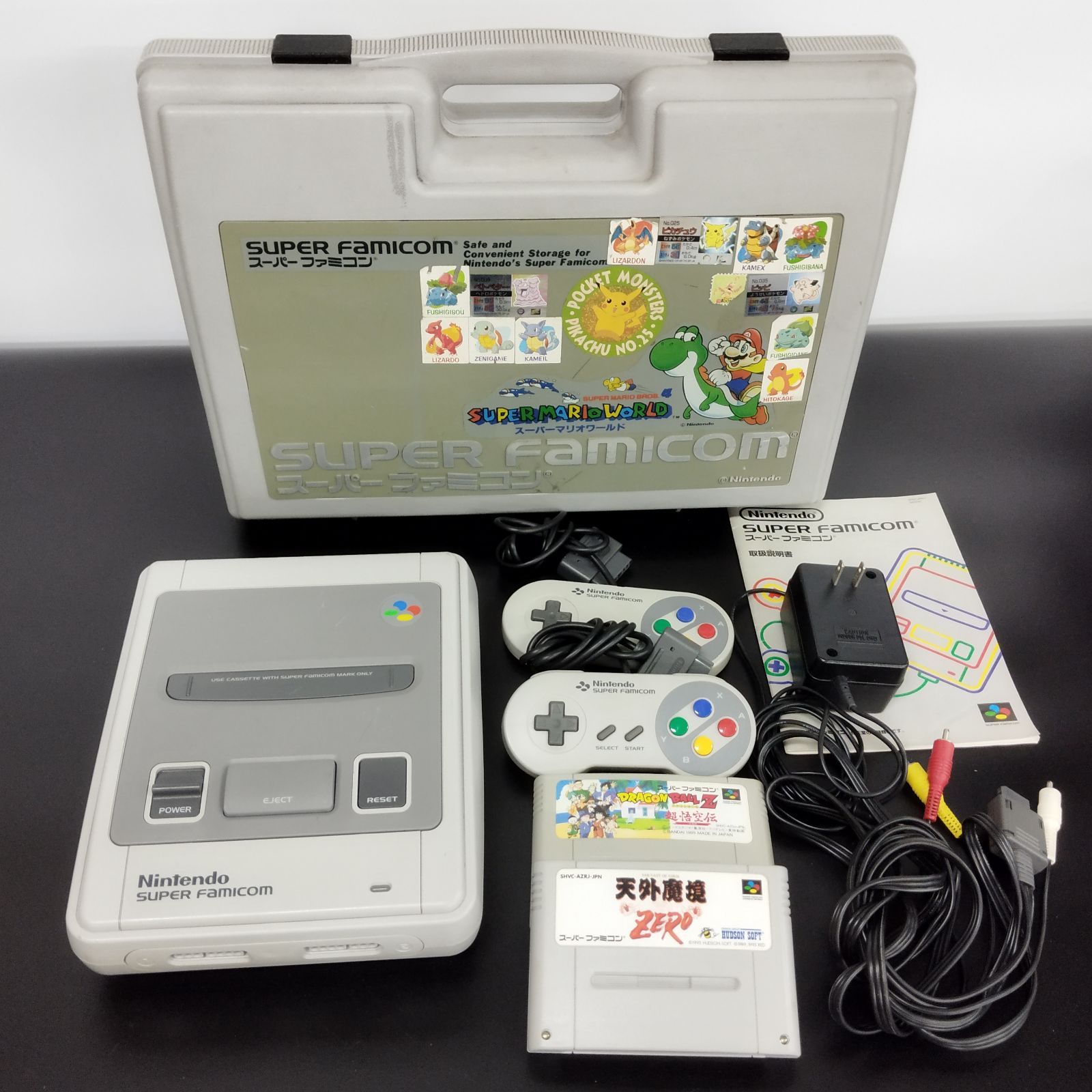 s10888】ニンテンドー スーパーファミコン 本体 コントローラー