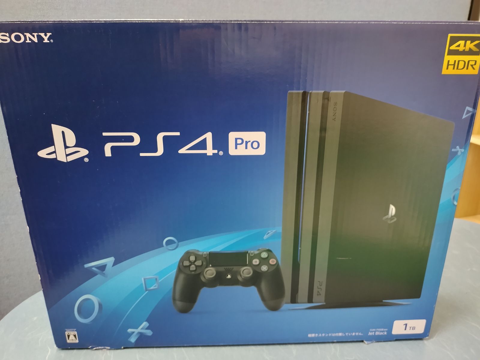 ジャンク本体】PS4Pro CUH-7100B 1TB ジェットブラック 動作不良品【50 