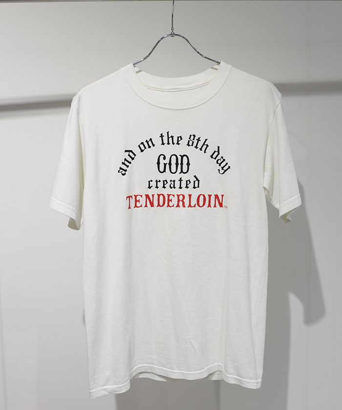 ● テンダーロイン T-TEE GOD CREATED ロゴプリントTシャツ / S