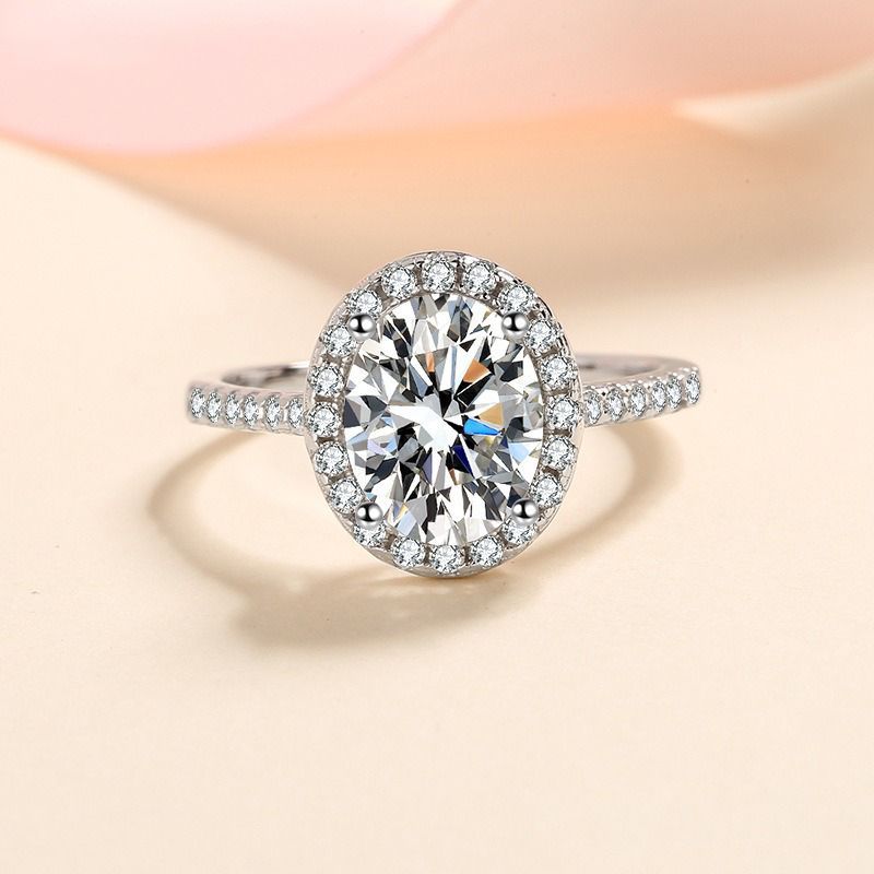リング 指輪 モアサナイト 1ct シルバー925 人工ダイヤモンド