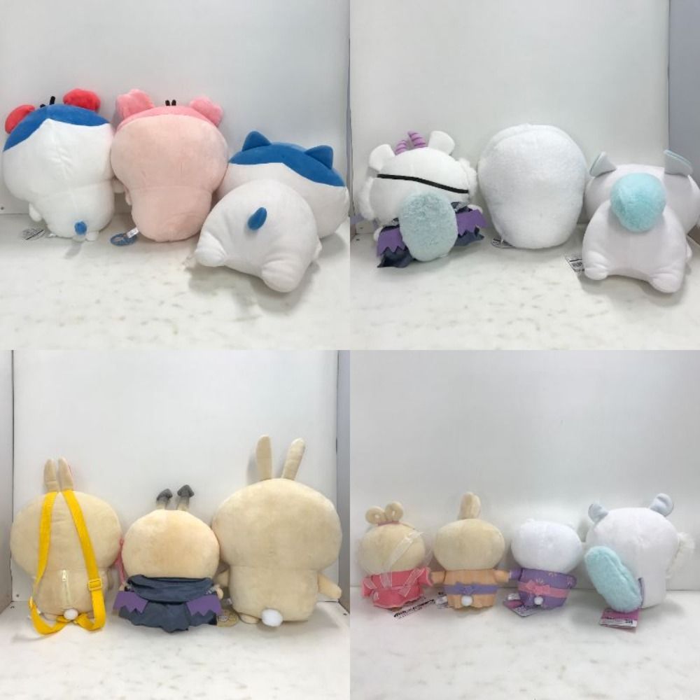 02w08188 ちいかわ ぬいぐるみ 約13点 古本屋 カニちゃん ウサギ