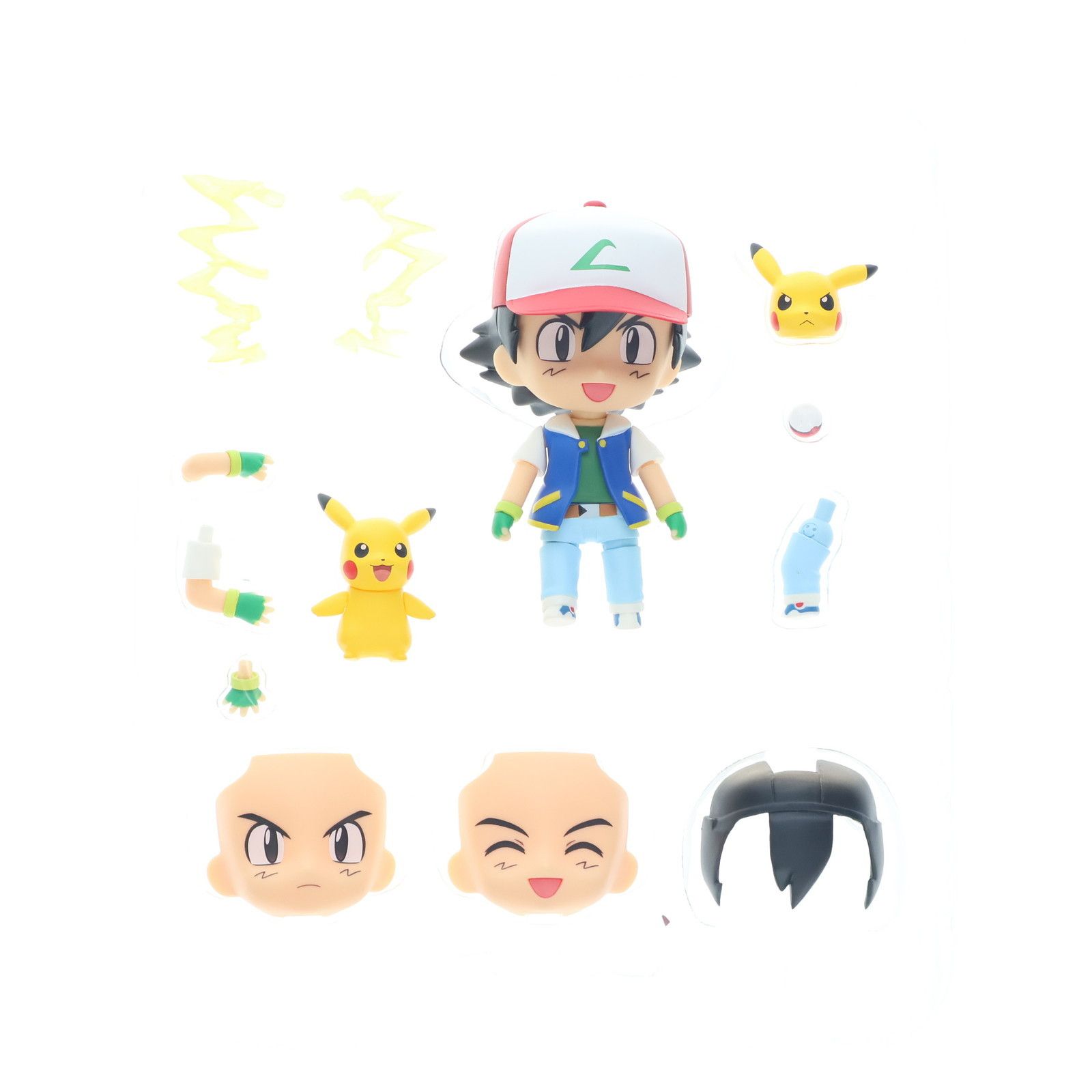 ねんどろいど 800 サトシ&ピカチュウ ポケットモンスター 完成品 可動 