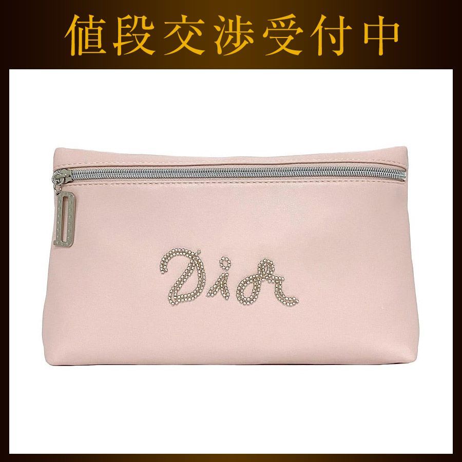 クリスチャン ディオール ポーチ ピンク ec-20577 美品 ノベルティ