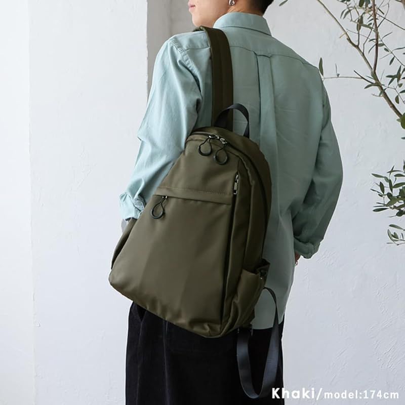 ヴィータフェリーチェ サコッシュ付きナイロンリュックサック