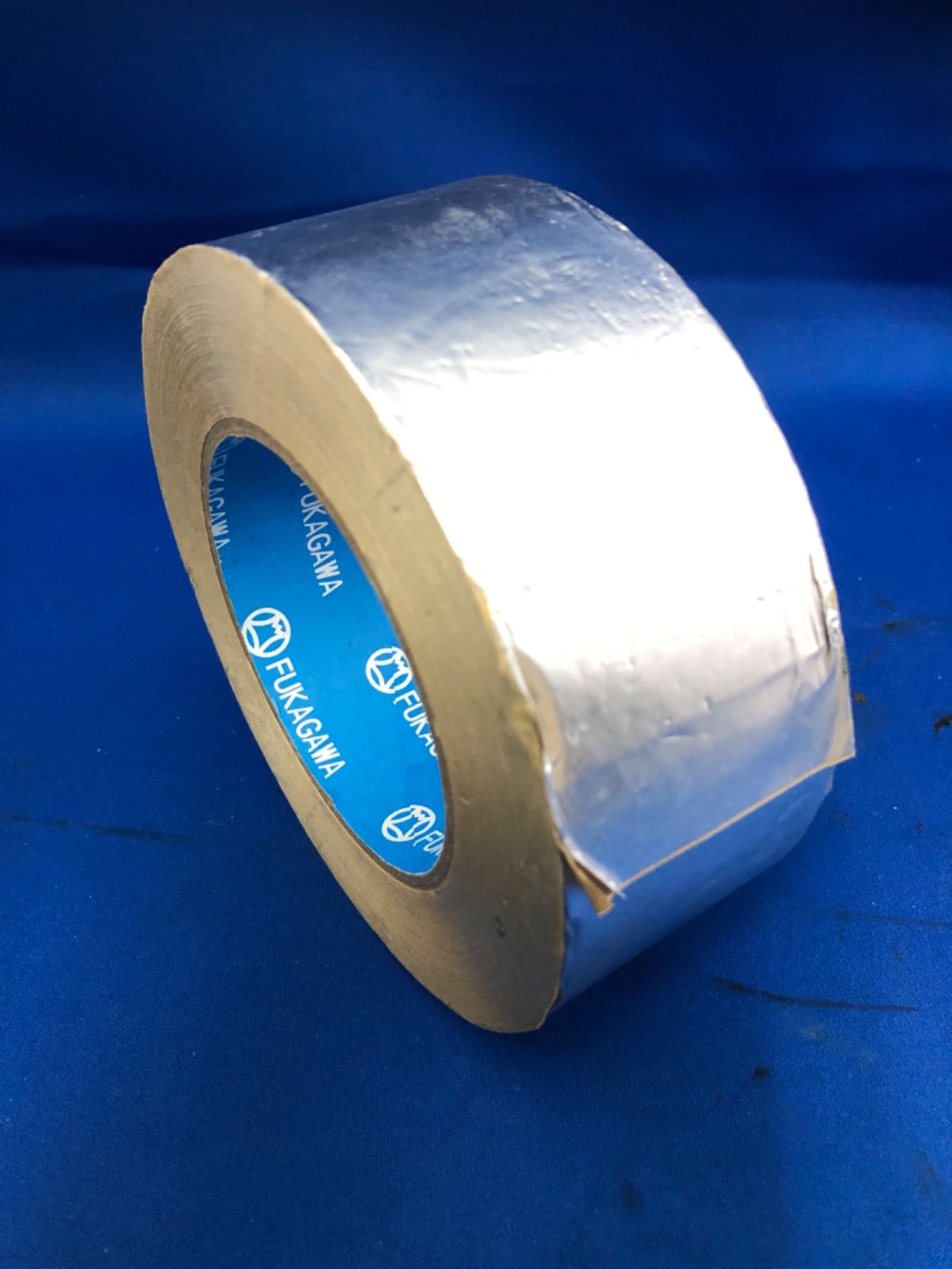 フカガワアルミテープツヤナシ　未開 封品 フカガワ アルミテープ（50mm×50M） 1巻 - メルカリ
