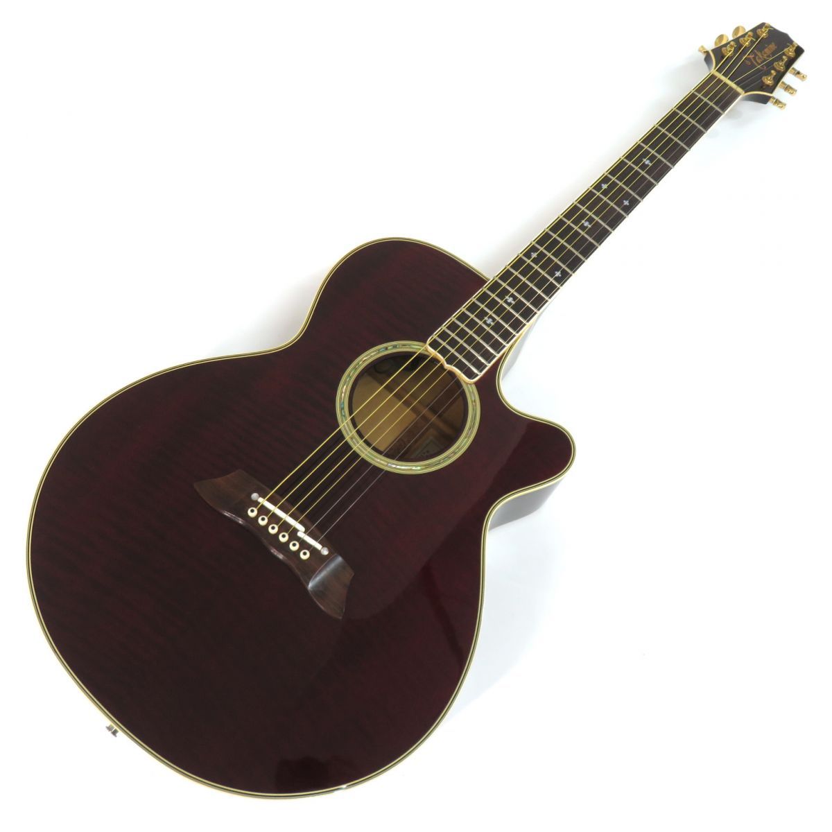 Takamine タカミネ NPT-110 ワインレッド エレアコ エレクトリック・アコースティックギター ※中古 - メルカリ