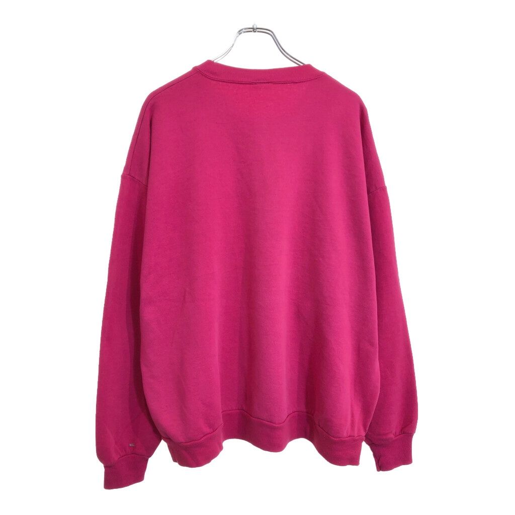 古着ミッキーマウス スウェット ピンク 90年代 Disney ディズニー ミッキーマウス スウェット 大きい