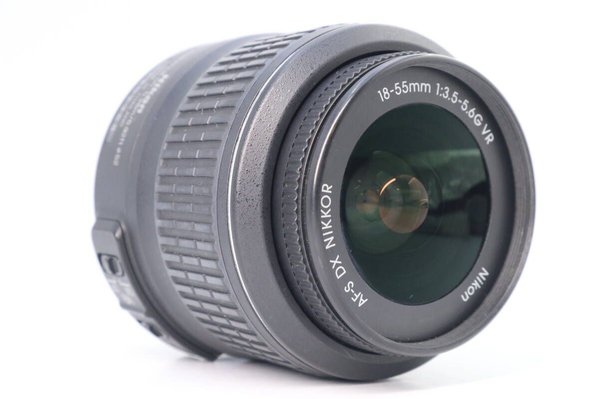 【1円スタート】 ニコン カメラレンズ AFSDX18-55GS AF-S NIKKOR 18-55mm 1:3.5-5.6G ED DX Nikon : Nikon 標準ズームレンズ AF-S DX NIKKOR 18-55mm f⁄3.5