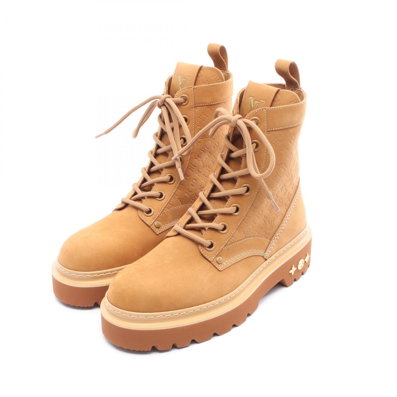 ルイ ヴィトン LOUIS VUITTON ブーツ LVレンジャー アンクルブーツ モノグラム レザー ブーツ メンズ