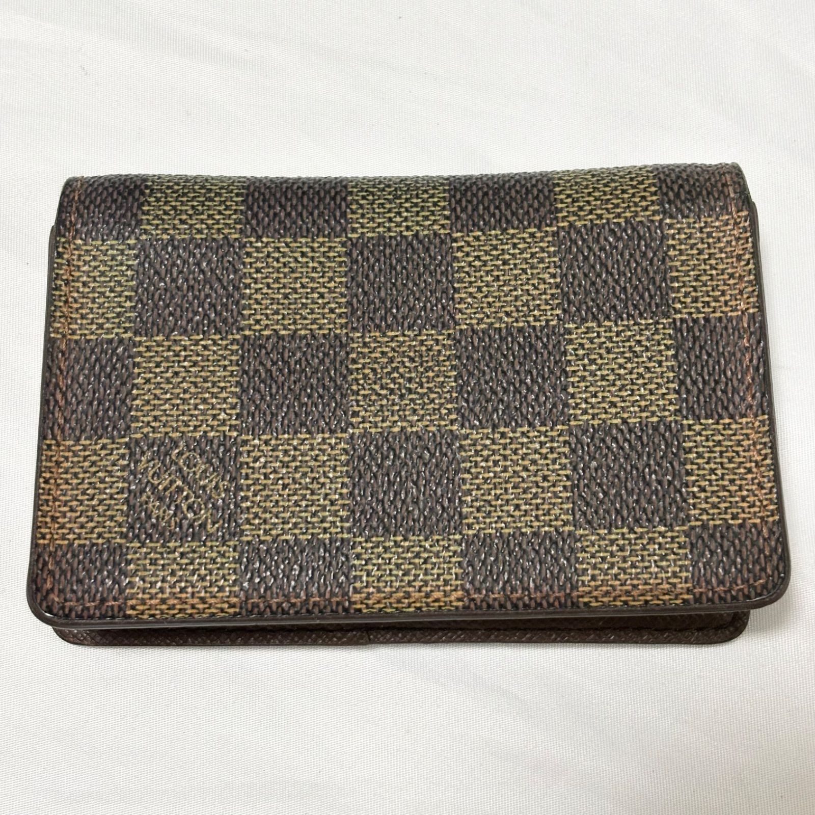 送料無料 Louis Vuitton|ルイヴィトン|カードケース|オーガナイザー|名刺入れ|ダミエ|ブラウン| 品|MI0054
