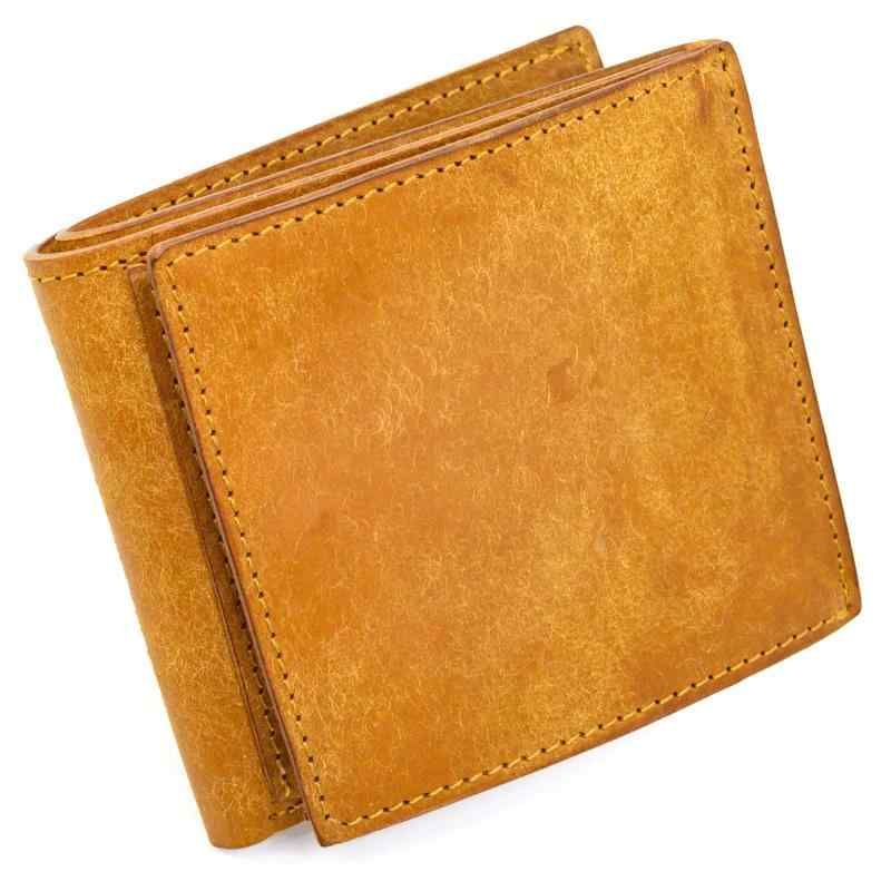 Integral 二つ折り財布 プエブロレザー　コニャック Integral 二つ折り財布 プエブロレザー