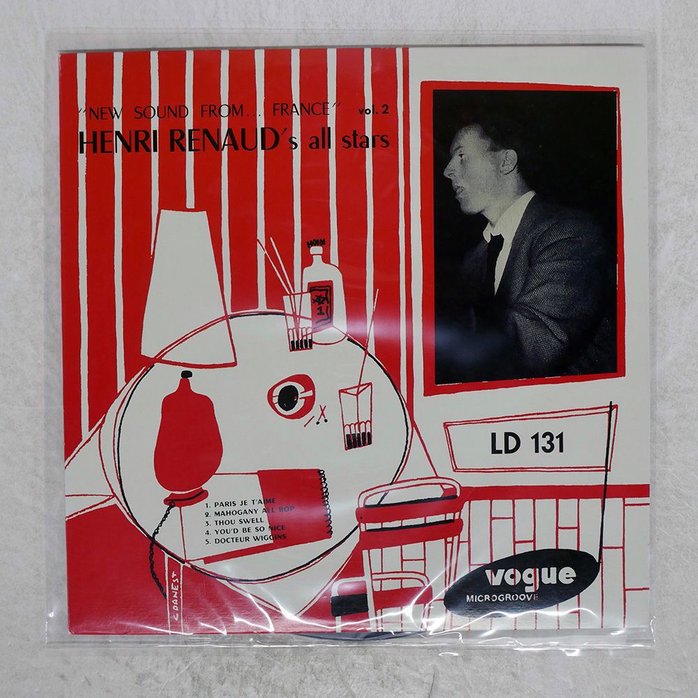 国内盤 HENRI RENAUD'S ALL-STARS/NEW SOUND FROM  FRANCE