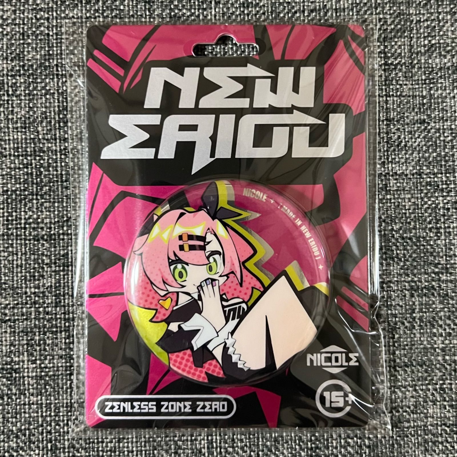 公式正規品 アンビー ニコ ビリー ちびキャラ 缶バッジ ゼンレス