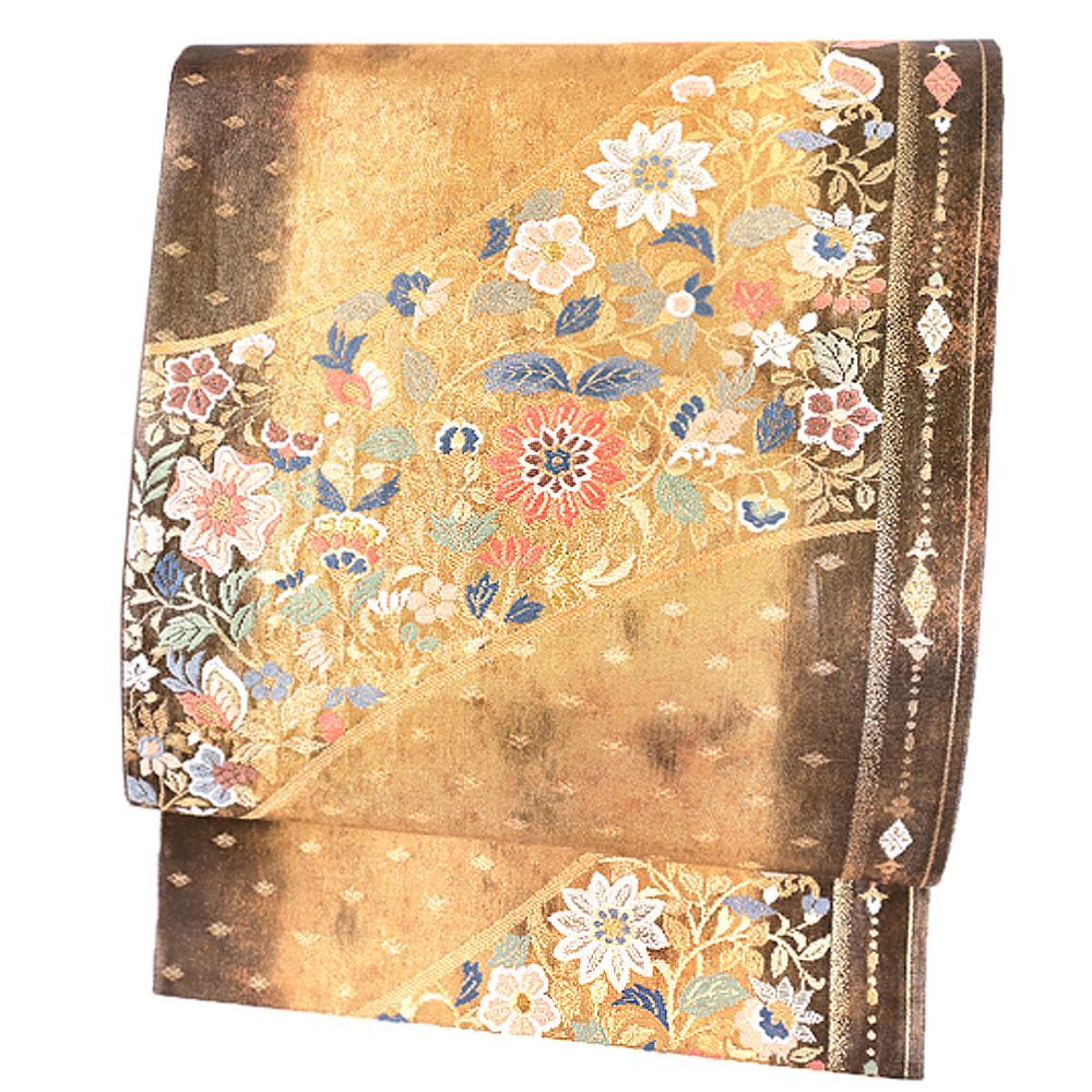 市松人形 小さな春水 昭和初期 10号 昭和初期 縮緬振袖 縮緬帯