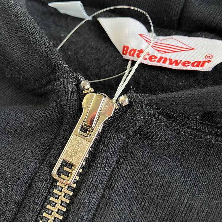 バテンウェア Battenwear フーディー TEAM REACH-UP ZIP HOODY M 