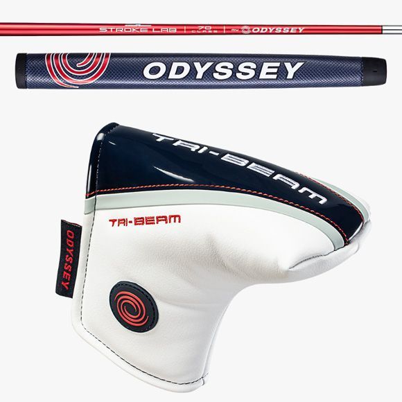 美品　オデッセイTRI-BEAM DOUBL WIDE 34インチ TRI-BEAM DOUBLE WIDE CS パター(パター（単品）)|ODYSSEY