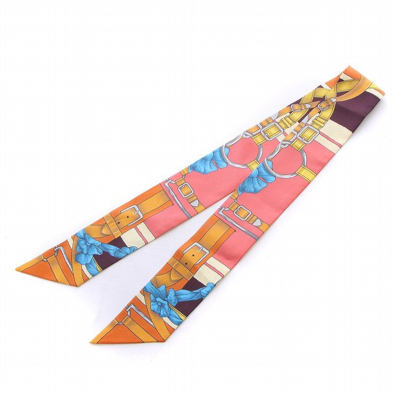 エルメス HERMES ツイリー GRAND MANEGE 大調教術 スカーフ 絹 シルク  