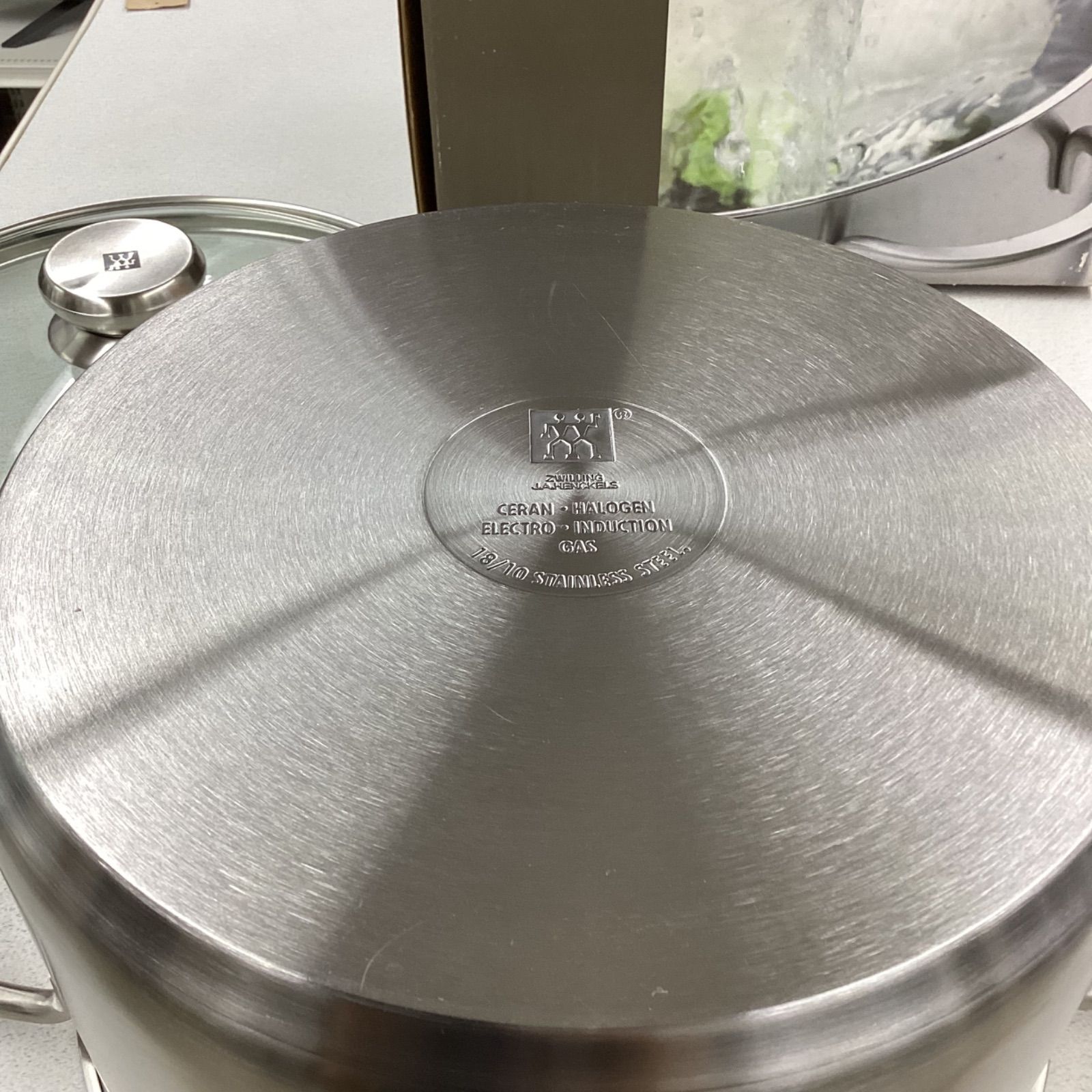 新品未使用/ZWILLING ツヴィリング 24cmストックポット 両手鍋