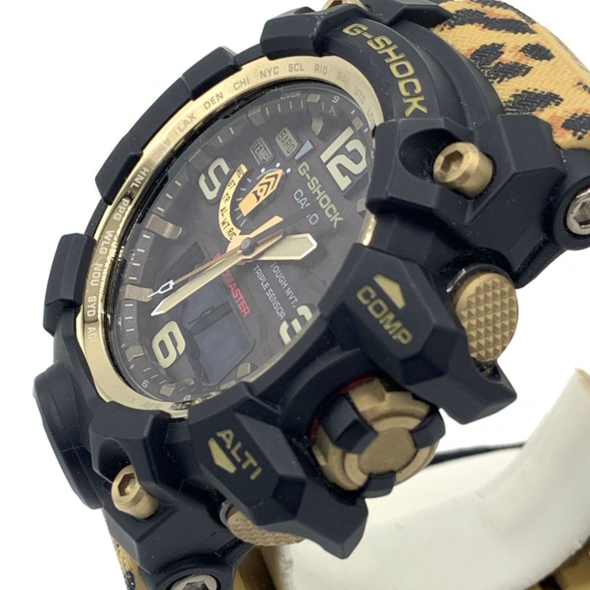 廃盤！JAGURA ジャグラ スワロフスキー 腕時計 ヒョウ柄 CASIO - 〇〇CASIO カシオ Gショック マッドマスター WILDLIFE