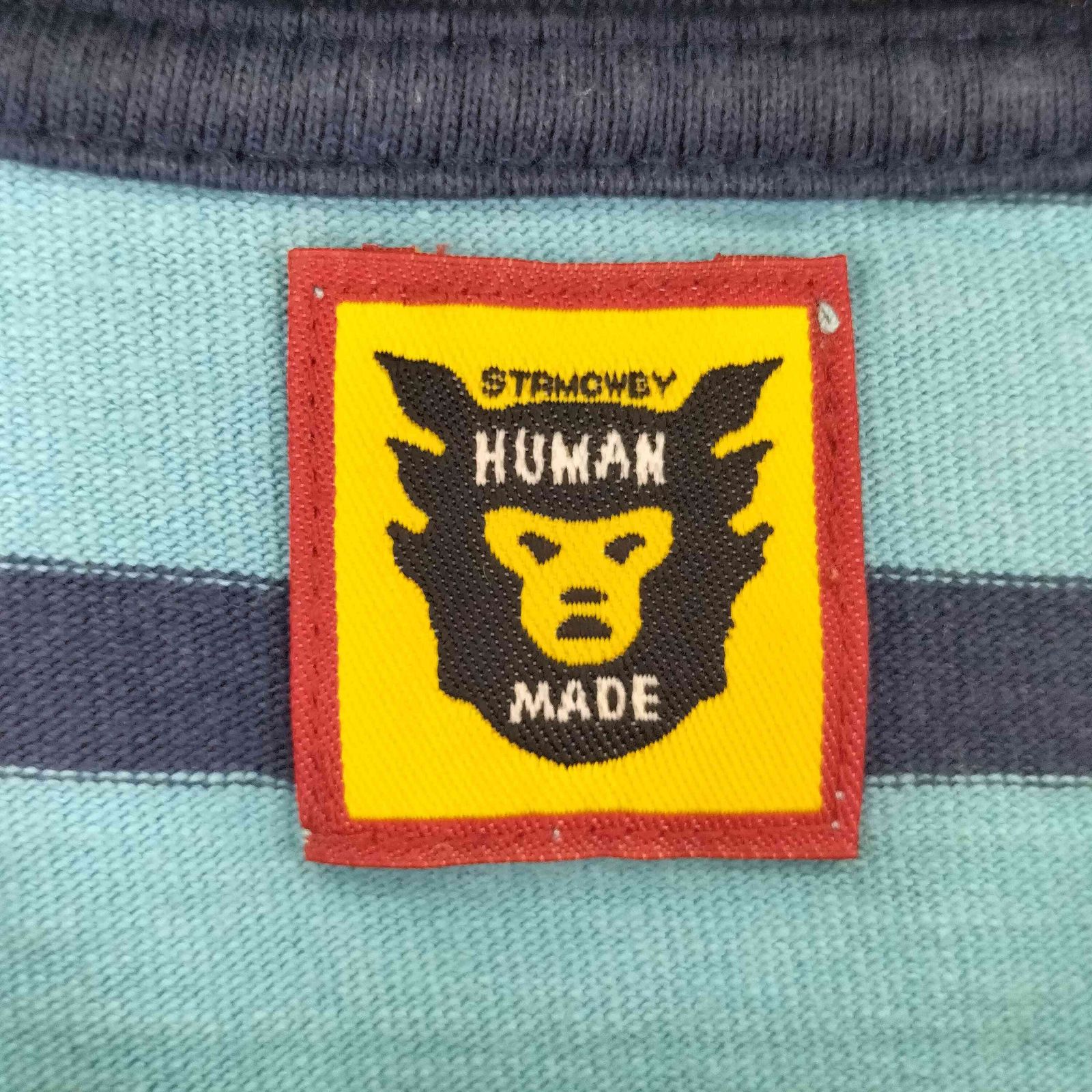 ヒューマンメイド HUMAN MADE STRIPED L/S T-SHIRT メンズ JPN：L 