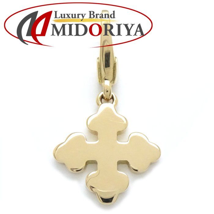 BVLGARI ブルガリ ヴィザンチンクロス チャーム ペンダントトップ