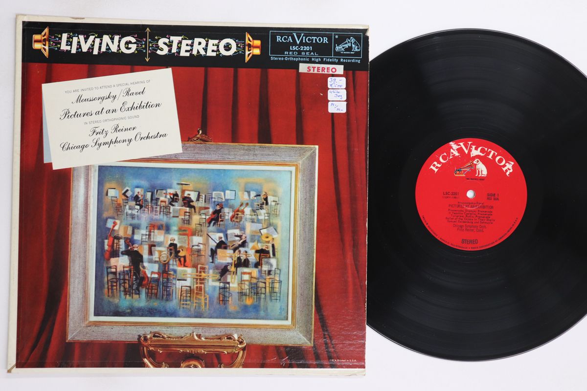 米LP フリッツ・ライナー, シカゴ交響 ムソルグスキー 展覧会の絵 LSC2201 RCA VICTOR /00260 米LP フリッツ・ライナー, シカゴ交響 ムソルグスキー 展覧会の