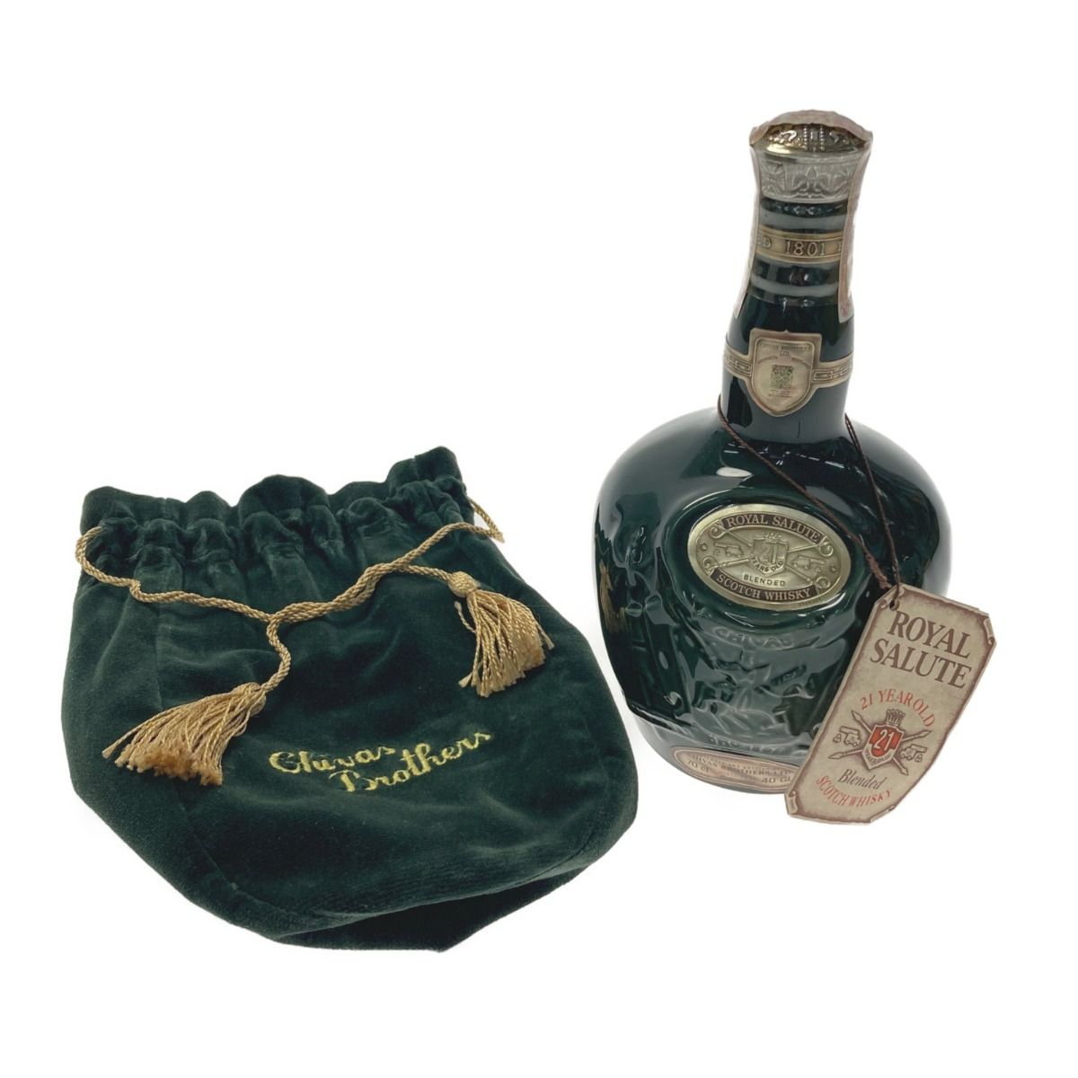 CHIVAS REGAL シーバス リーガル ロイヤルサルート 21年 緑 陶器 古酒