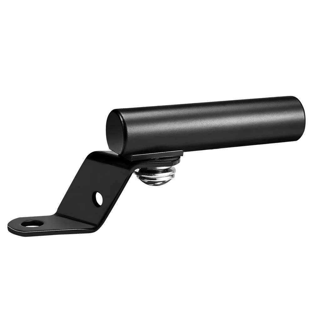 【最短発送】ハンドル クランプバー 原付 マルチバー バイク ミラーマウント 有効長さ73mm アルミ製 錆止め KEMIMOTO マルチホルダー 汎用品 ミラーに取付タイプ ミラーステー