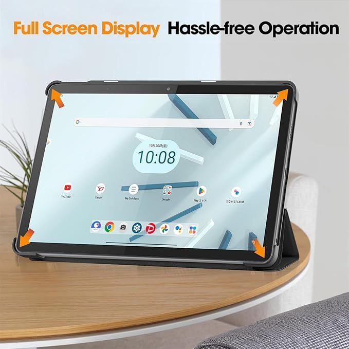 #Lenovo Tab M10a 5G LET02(ケース付メルカリ便) Lenovo Tab M10a 5G ケース Lenovo Tab M10a 5G LET02 au ケース