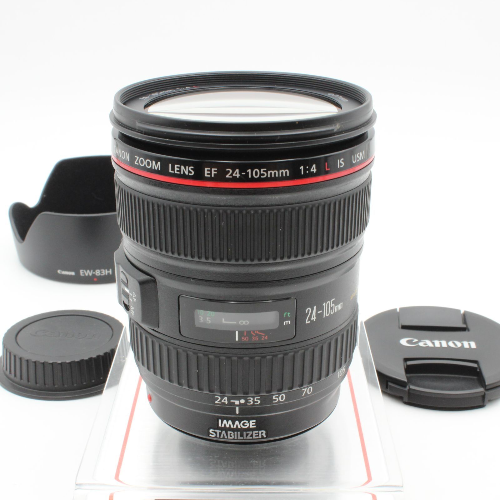 極美品】 Canon キヤノン EF 24-105mm f4 L IS USM フード付き CANON キャノン 47012 - メルカリ