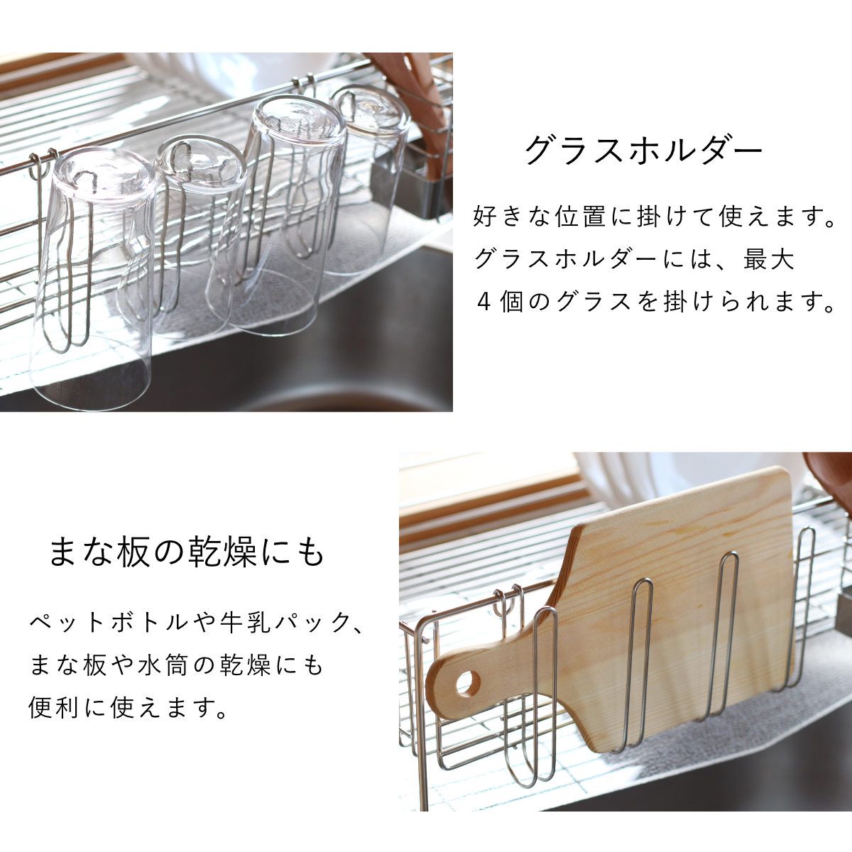水が流れる