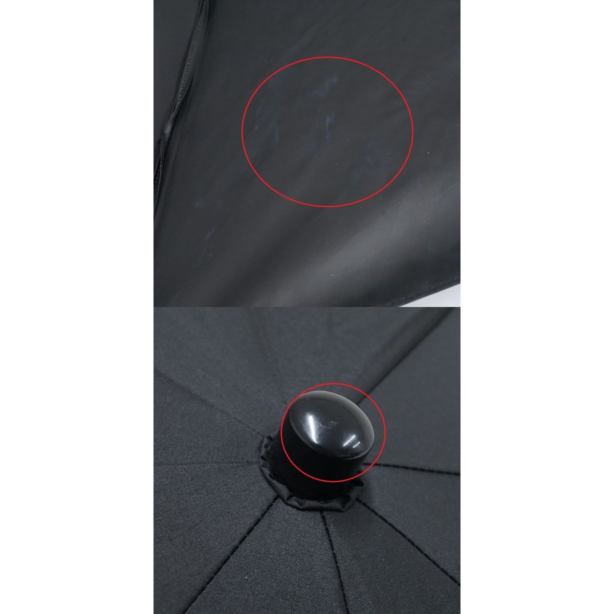 完全遮光折日傘 芦屋ロサブラン USED美品 2段折 遮熱 折りたたみ