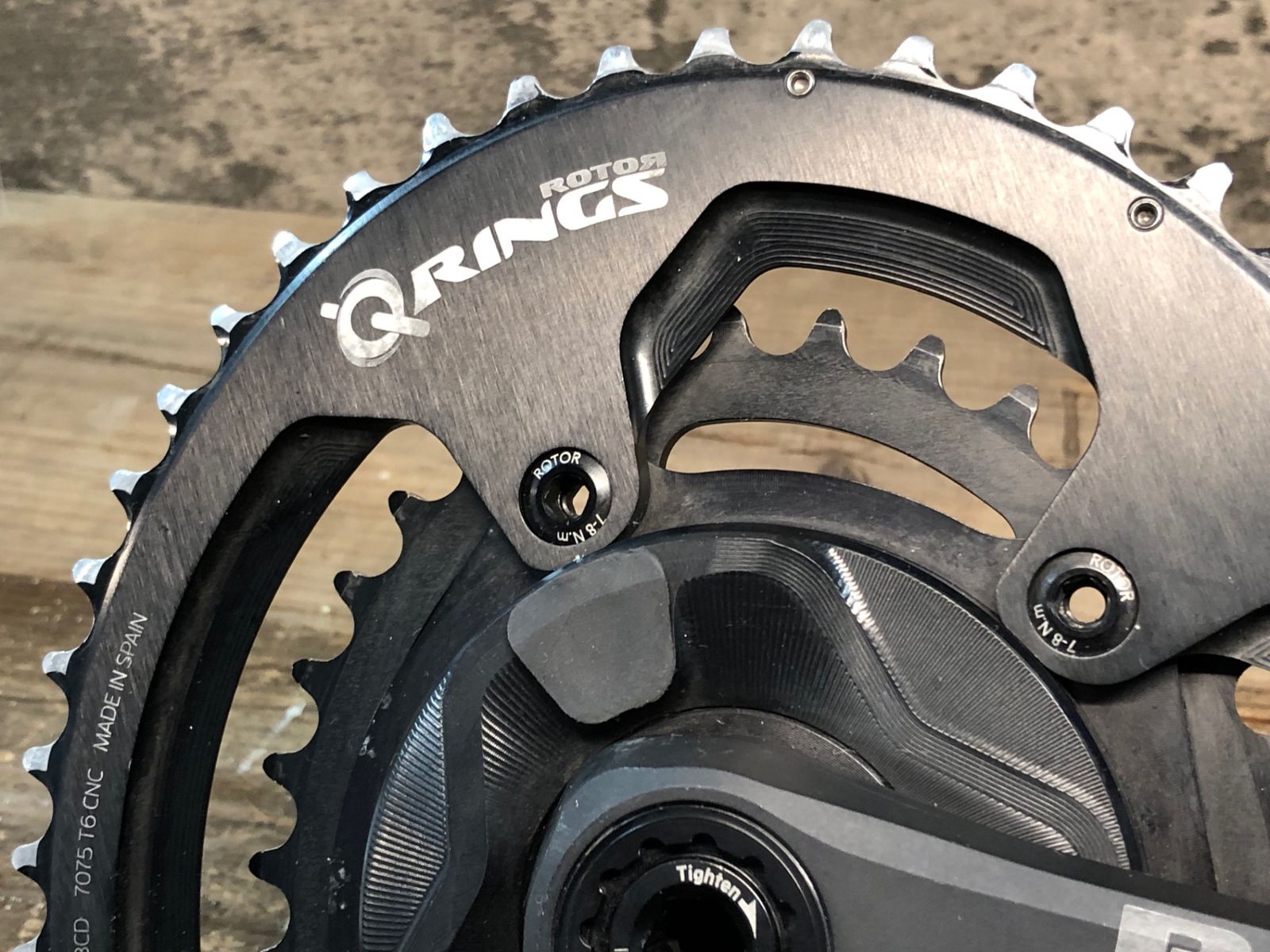 ROTOR ALDHU +インスパイダーパワーメーター ROTOR INspider ALDHU Carbon Road Power Meter Crankset - Power